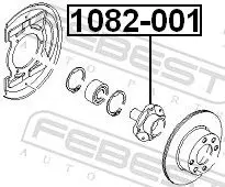 Handler.Part Wheel hub FEBEST 1082001 2