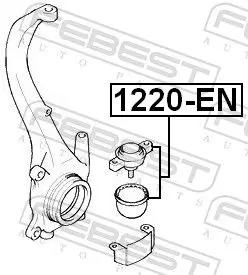 Handler.Part Ball joint FEBEST 1220EN 2