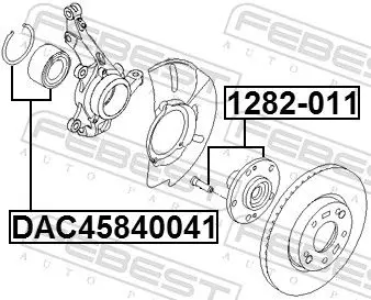 Handler.Part Wheel hub FEBEST 1282011 2