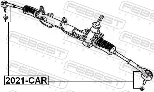 Handler.Part Tie rod end FEBEST 2021CAR 2