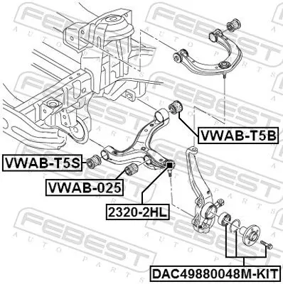 Handler.Part Ball joint FEBEST 23202HL 2