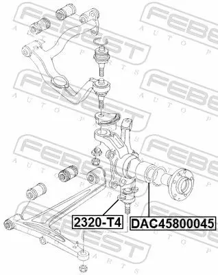 Handler.Part Ball joint FEBEST 2320T4 2