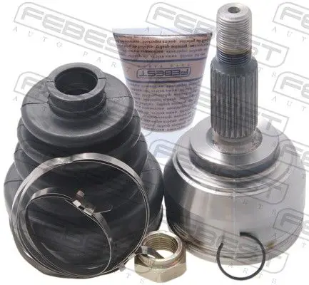 Handler.Part Joint kit, drive shaft FEBEST 2410DUST 1