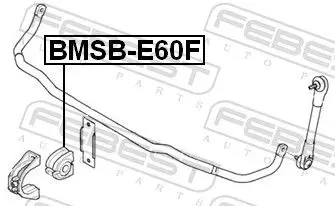 Handler.Part Stabiliser mounting FEBEST BMSBE60F 2