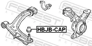 Handler.Part Repair kit, ball joint FEBEST HBJBCAP 2