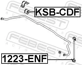 Handler.Part Stabiliser mounting FEBEST KSBCDF 2