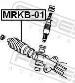 Handler.Part Bellow, steering FEBEST MRKB01 2