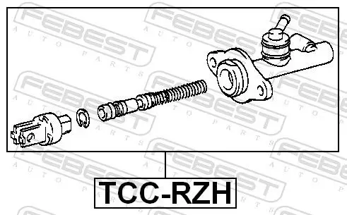 Handler.Part Master cylinder, clutch FEBEST TCCRZH 2