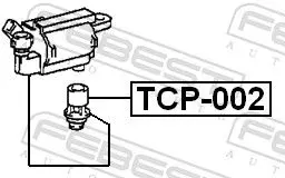 Handler.Part Plug, coil FEBEST TCP002 2