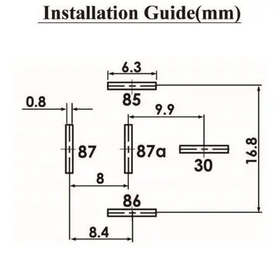 Handler.Part Relay, radiator fan MOBILETRON RLY0021 3