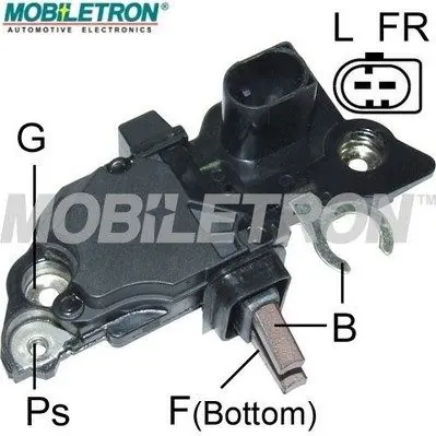 Handler.Part Alternator regulator MOBILETRON VRB414 1