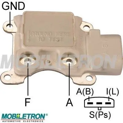 Handler.Part Alternator regulator MOBILETRON VRF814 1