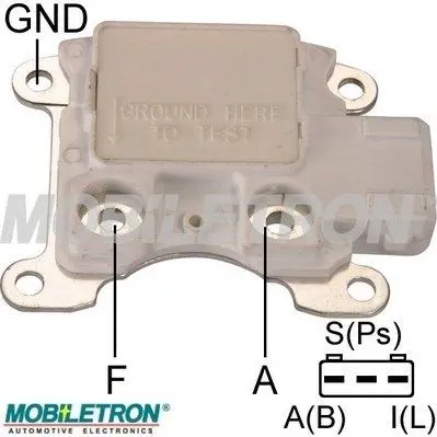 Handler.Part Alternator regulator MOBILETRON VRF818 1