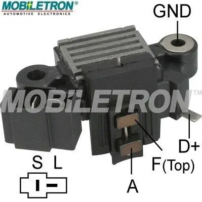 Handler.Part Alternator regulator MOBILETRON VRH200019 1