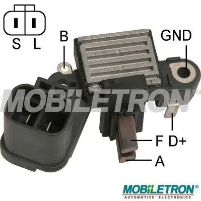 Handler.Part Alternator regulator MOBILETRON VRH200021 1