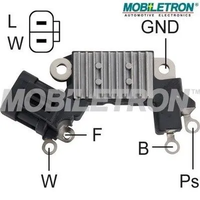 Handler.Part Alternator regulator MOBILETRON VRH200041 1