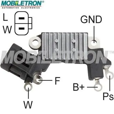 Handler.Part Rectifier, alternator MOBILETRON VRH200053 1