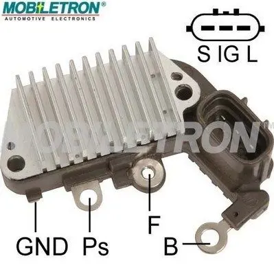 Handler.Part Alternator regulator MOBILETRON VRH200532A 1