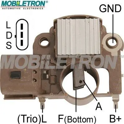 Handler.Part Alternator regulator MOBILETRON VRH200910A 1