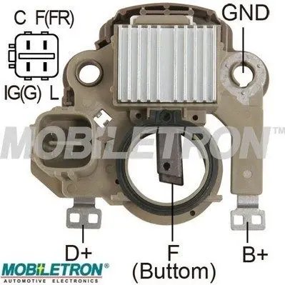 Handler.Part Alternator regulator MOBILETRON VRH200971 1