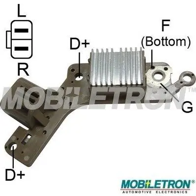 Handler.Part Alternator Regulator MOBILETRON VRH200977B 1