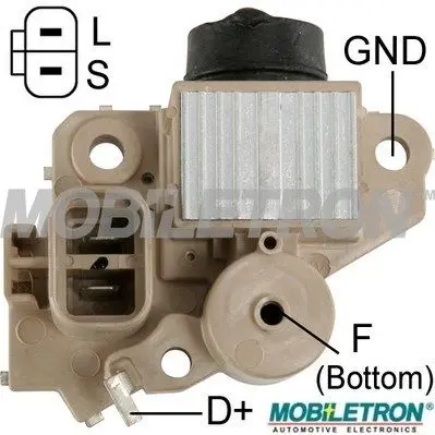 Handler.Part Alternator regulator MOBILETRON VRH200986 1