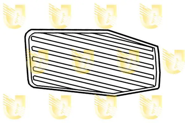 Handler.Part Pedal pad, accelerator pedal UNIGOM 155039 1