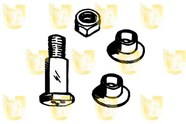 Handler.Part Repair kit, gear lever UNIGOM 162023 1