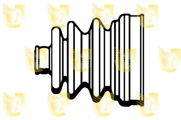 Handler.Part Bellow, driveshaft UNIGOM 313024 1