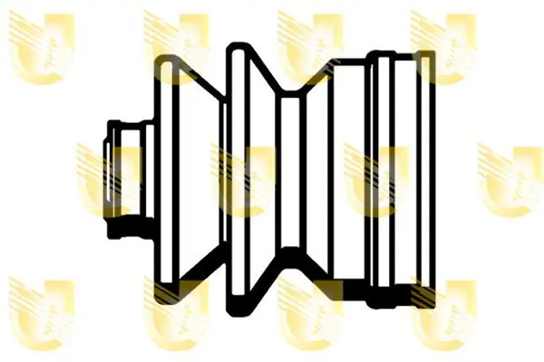 Handler.Part Bellow, driveshaft UNIGOM 313035 1