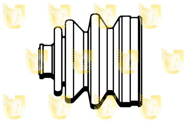 Handler.Part Bellow, driveshaft UNIGOM 313067 1