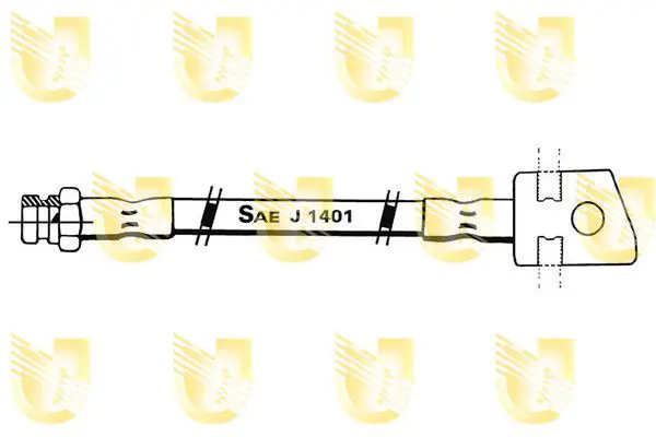 Handler.Part Brake hose UNIGOM 376965 1