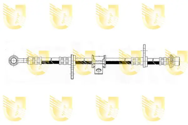 Handler.Part Brake hose UNIGOM 376994 1