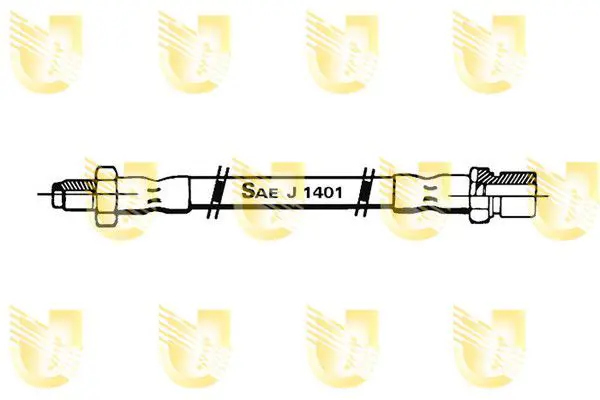 Handler.Part Clutch hose UNIGOM 377065 1