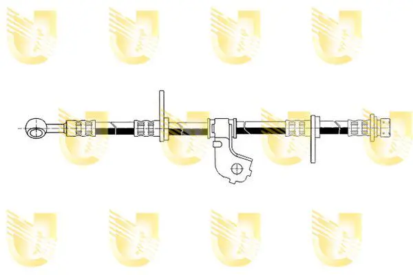 Handler.Part Brake hose UNIGOM 377258 1