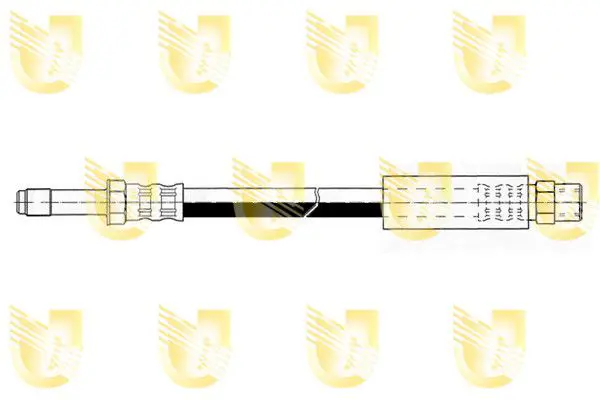 Handler.Part Brake hose UNIGOM 377398 1