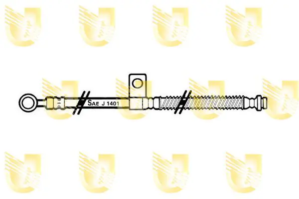 Handler.Part Brake hose UNIGOM 377578 1