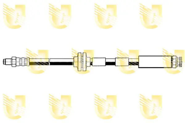 Handler.Part Brake hose UNIGOM 377763 1