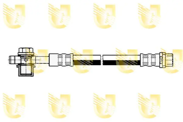 Handler.Part Brake hose UNIGOM 377868 1