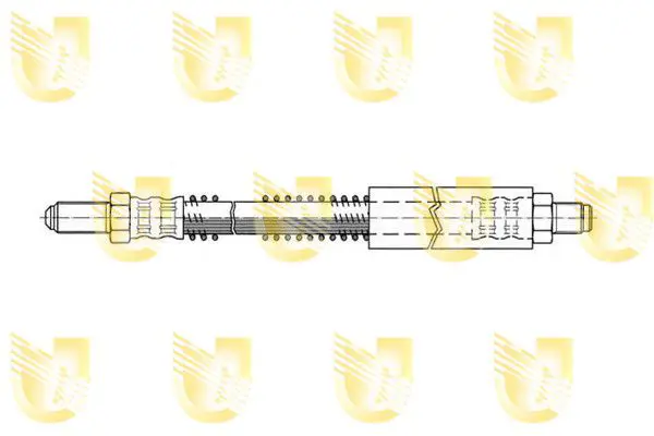 Handler.Part Brake hose UNIGOM 379078 1