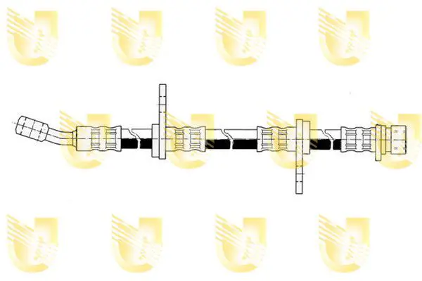 Handler.Part Brake hose UNIGOM 379666 1