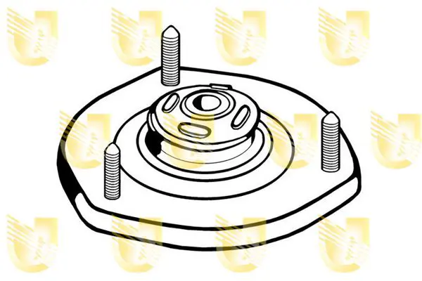 Handler.Part Top strut mounting UNIGOM 390028 1