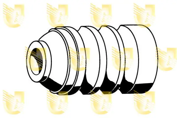 Handler.Part Rubber buffer, suspension UNIGOM 390189 1
