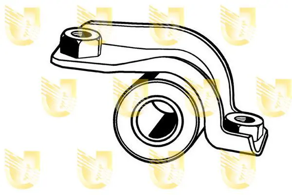 Handler.Part Control arm-/trailing arm bush UNIGOM 392061 1