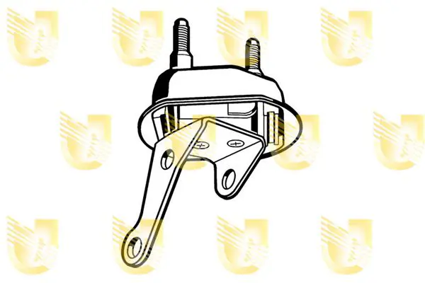 Handler.Part Mounting, axle beam UNIGOM 391730 1