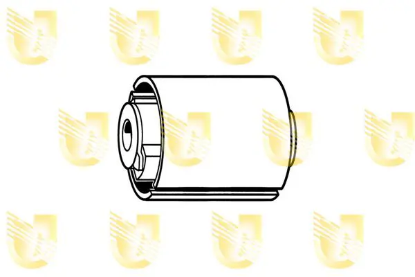 Handler.Part Control arm-/trailing arm bush UNIGOM 391862 1