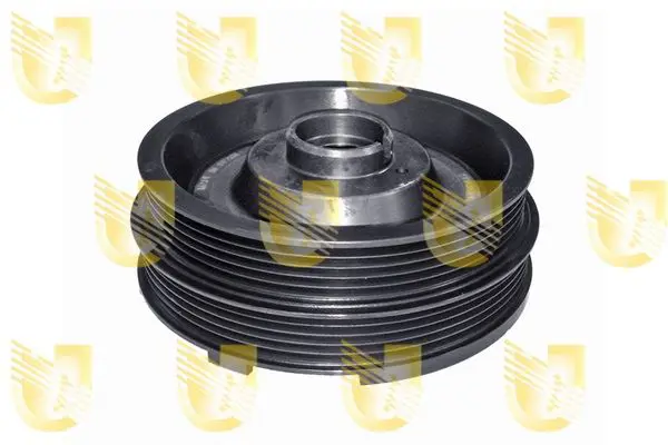 Handler.Part Belt pulley, crankshaft UNIGOM 421370 1