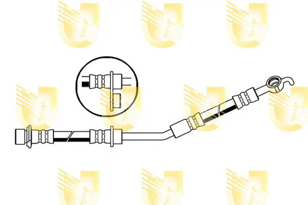 Handler.Part Brake hose UNIGOM 378404 1