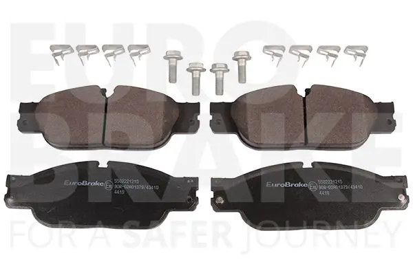 Handler.Part Brake pad set, disc brake EUROBRAKE 5502221215 1