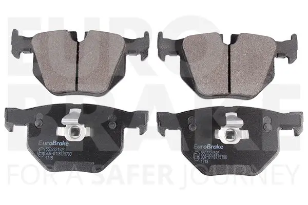 Handler.Part Brake pad set, disc brake EUROBRAKE 5502221526 1